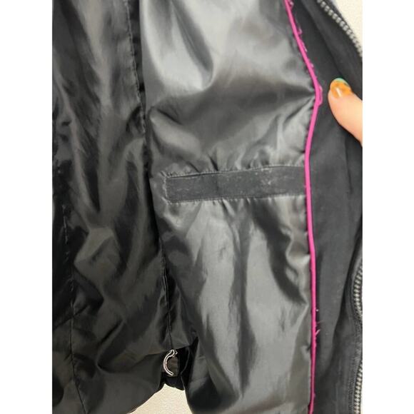 Womens Breckenridge Black Quilted Hooded Zip Up Jacket Size Small - Picture 5 of 12